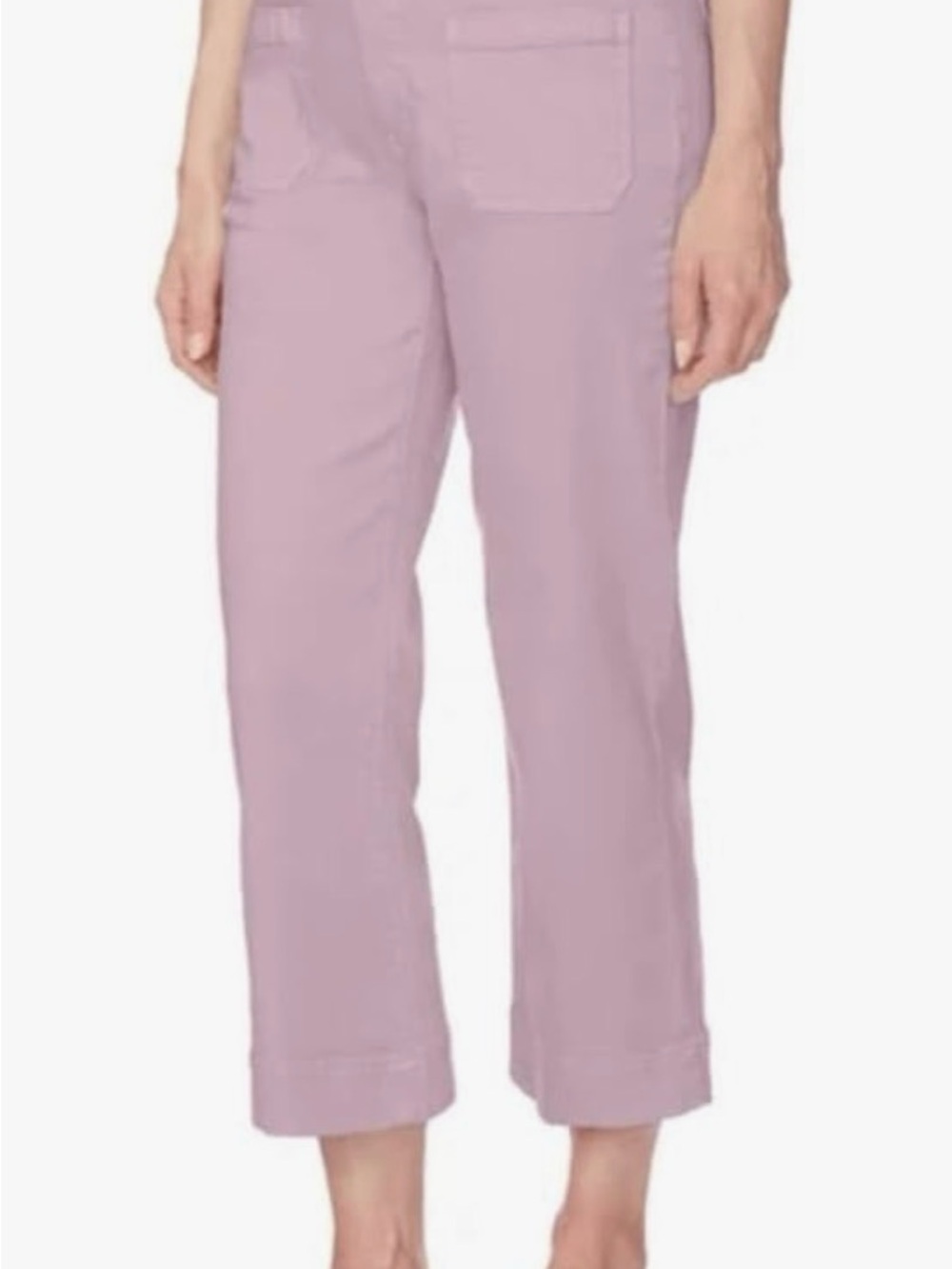 Buffalo David Bitton Soft Lilac Cropped Chinos
